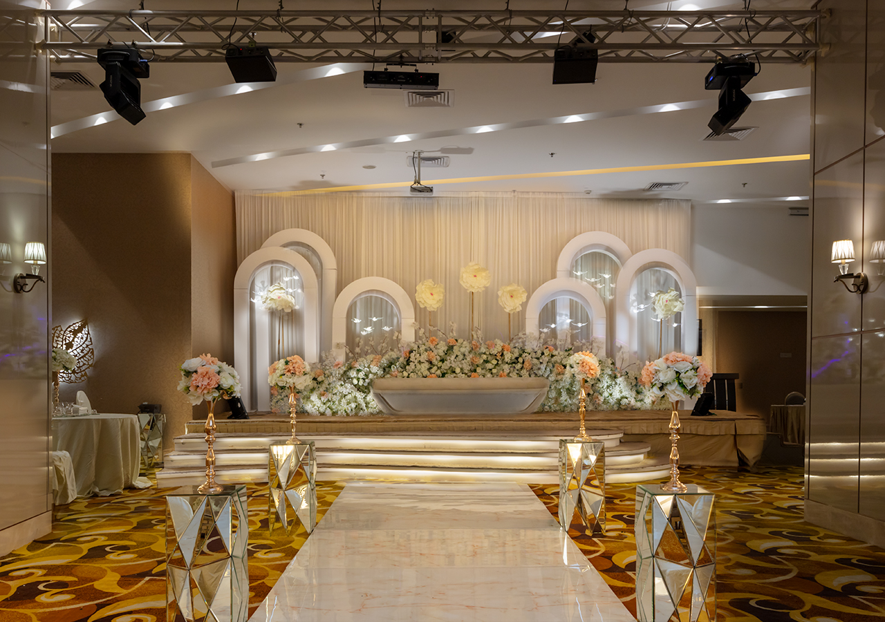 Lotus Wedding Hall at M Hotel Makkah by Millennium